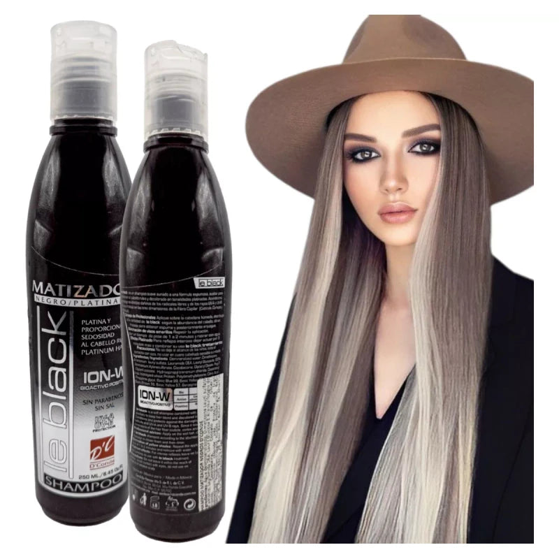 D'Conde Shampoo D'Conde Le Black en botella de 250mL por 1 unidad