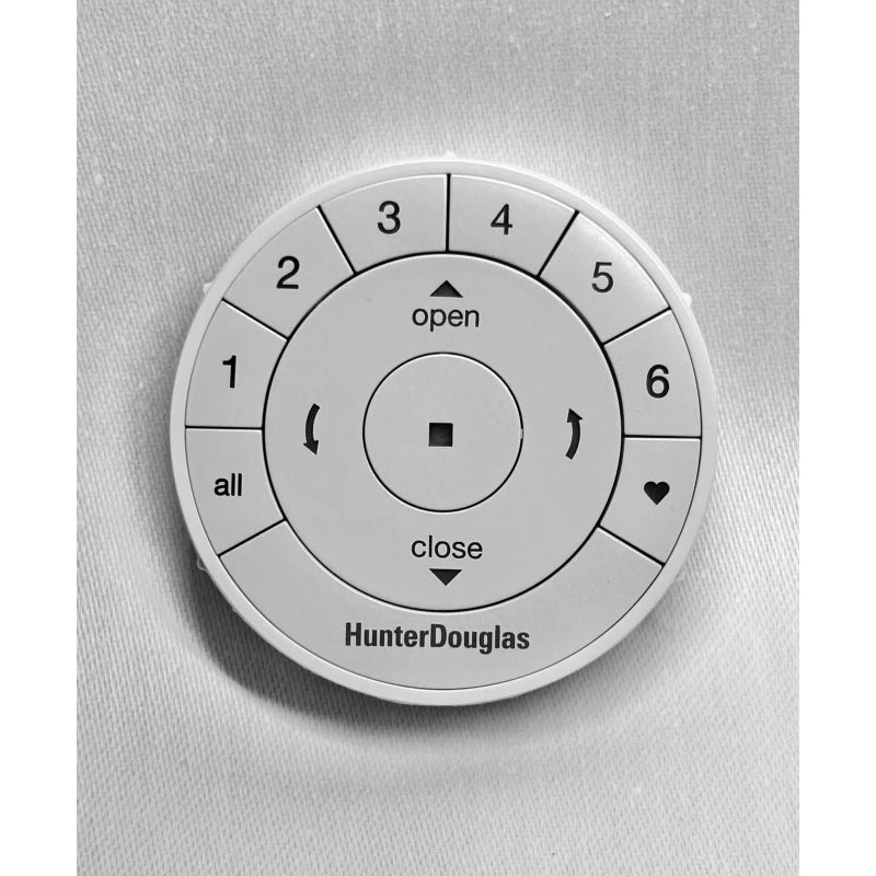 Hunter Douglas White Gen2 Powerview Remote Control ONLY