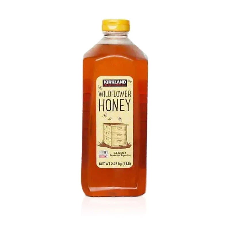 Kirkland Signature Wildflower Honey U.S Grade A - Sugar-Free - 2.27kg (5LB)