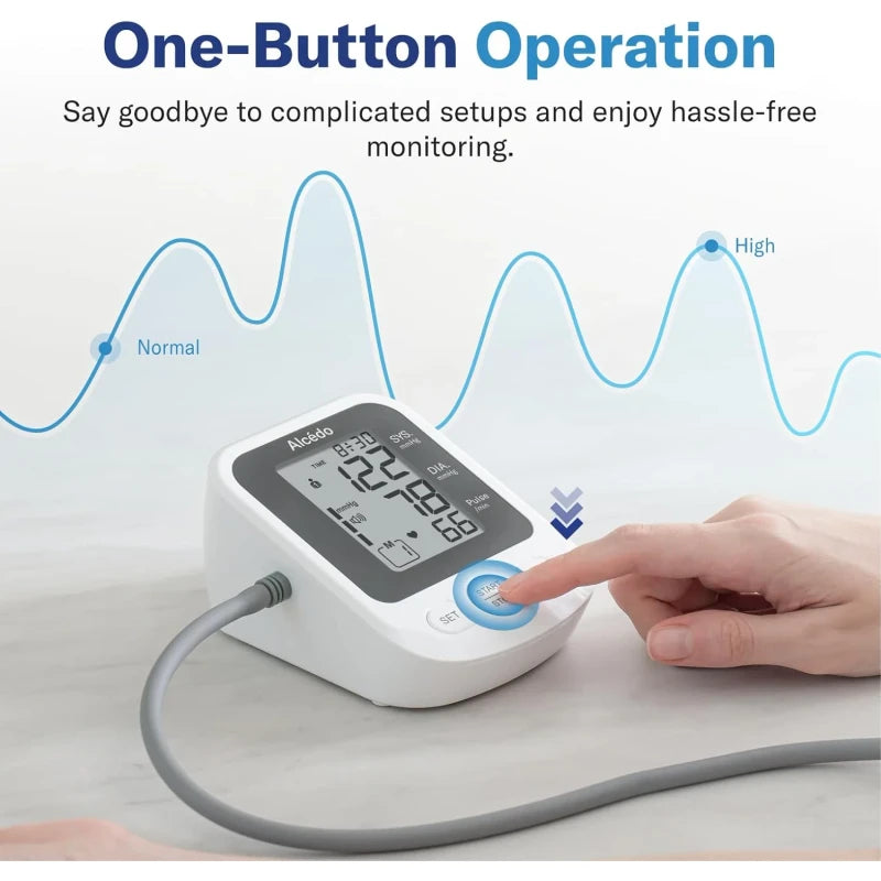 BIOLAND TECHNOLOGY LTD. Alcedo Blood Pressure Monitor for Home Use, Accurate Upper Arm BP Machine with L