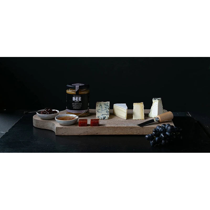 Scottish Heather Honey from The Scottish Bee Company 340g - Natural, Sweet, Soft Set Honey Made in the UK