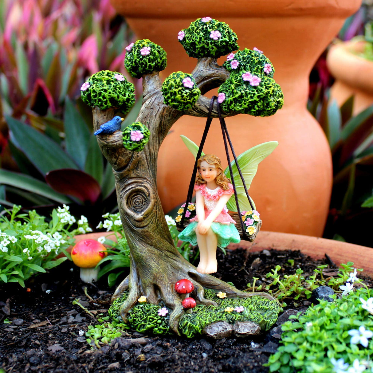 PRETMANNS Fairies for Fairy Garden Accessories - 4 Pieces
