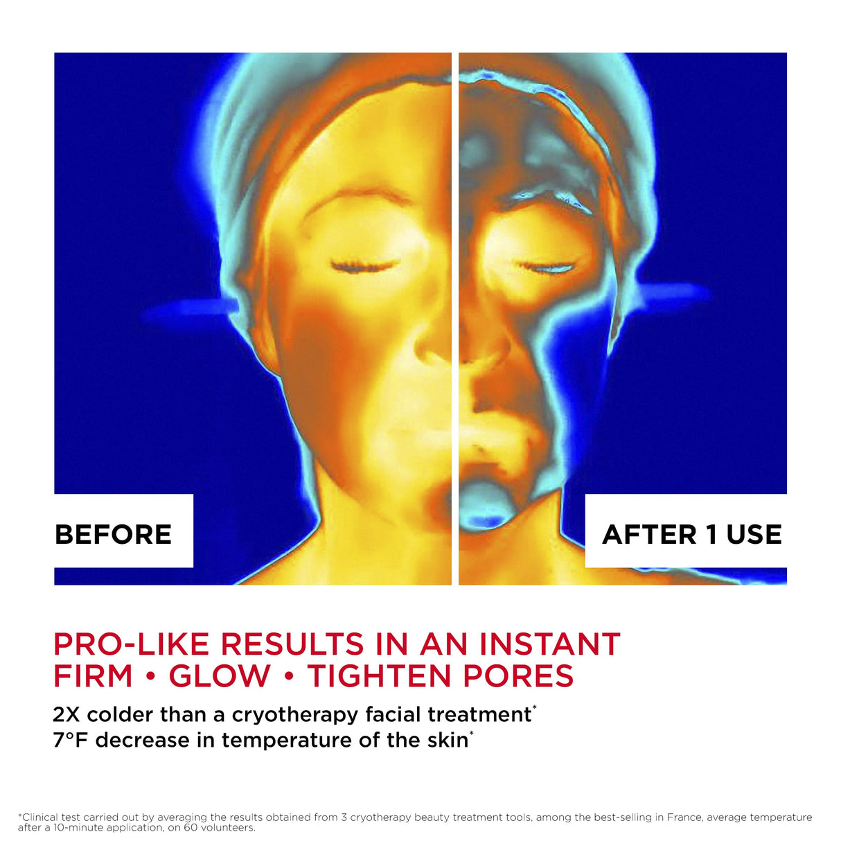 CLARINS Cryo-Flash Face Mask | Visible Lift Effect in 10 Minutes* | Visibly Minimizes Pores | Boosts Radiance | Pro Like Results | All Skin Types | 2.5 Fluid Ounces