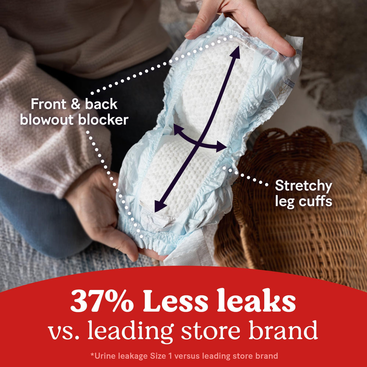 Huggies Little Snugglers Baby Diapers, Size 1, 96 Ct