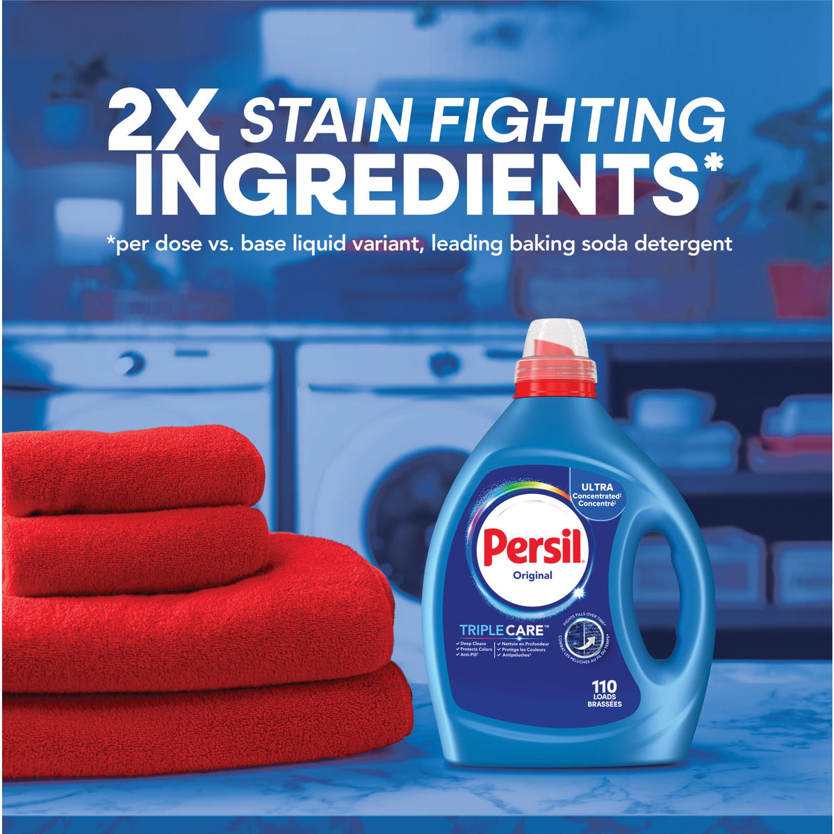 Persil Original Liquid Laundry Detergent, 110 Loads, 82.5 Fl Oz