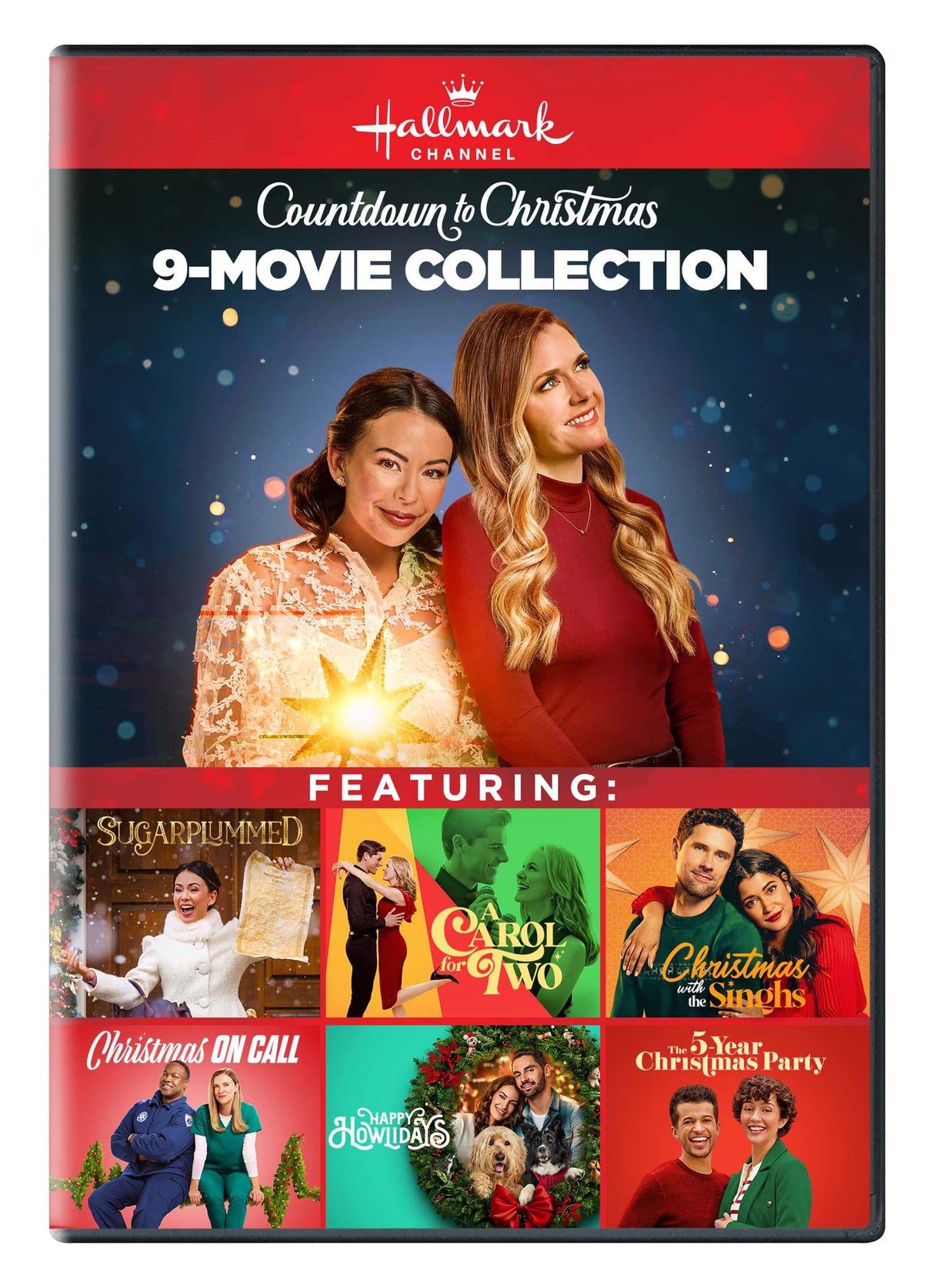 Hallmark Countdown to Christmas 9-Movie Collection (Sugarplummed, A Carol for Two, Christmas on Call, Happy Howlidays and more)