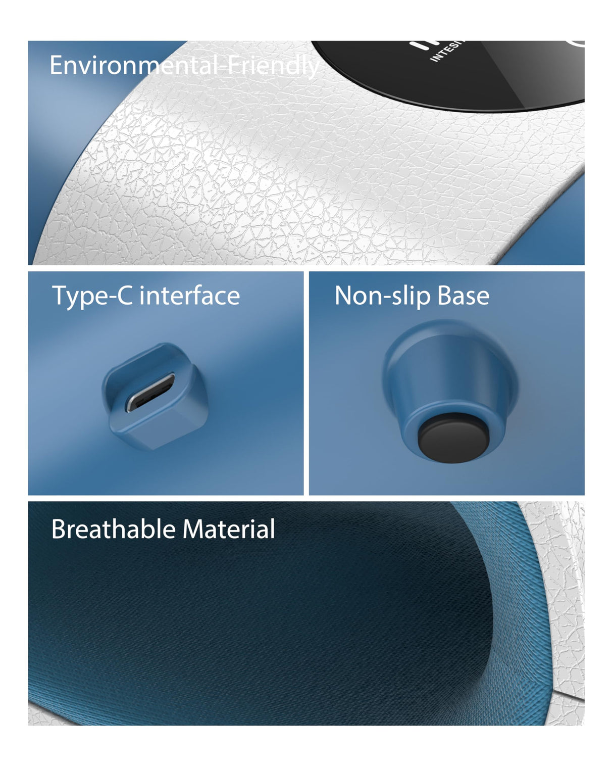 CINCOM Upgraded Hand Massager with Heat and Compression for Arthritis and Carpal Tunnel - Cordless & Rechargeable, Gifts for Women - FSA HSA Eligible