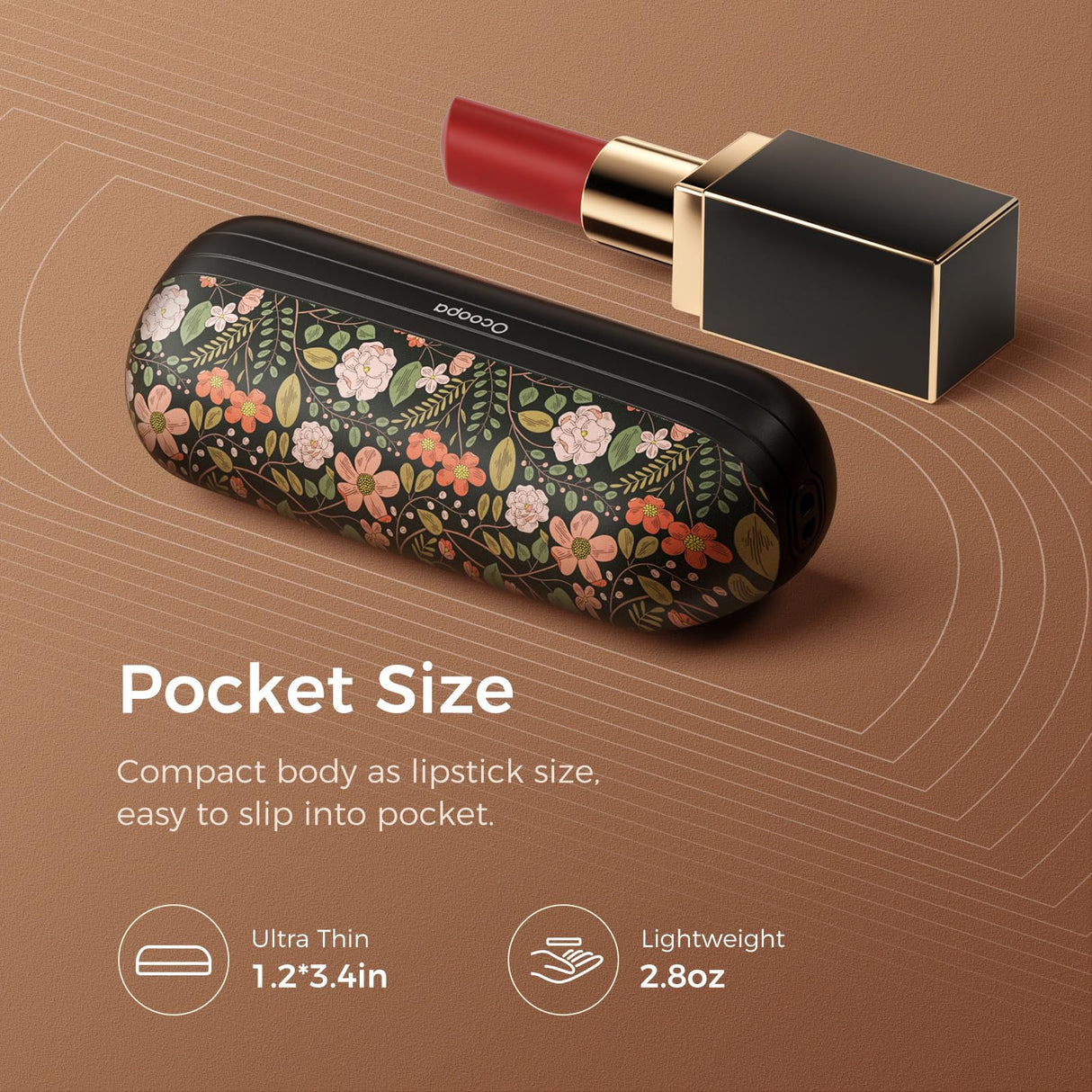 OCOOPA 2 in 1 Magnetic Rechargeable Hand Warmers, UT2s Mini Electric Handwarmers 2 Pack, Split USB-C, Reusable Portable Pocket Heater, Raynauds, Golf, Christmas, Tech Gifts for Women Men