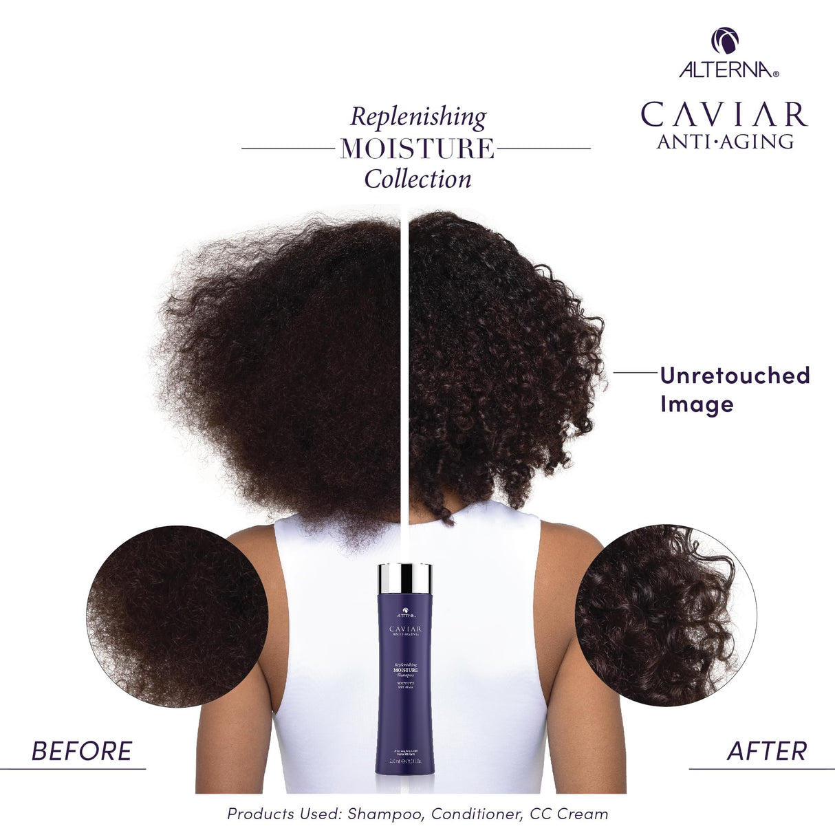 Alterna Haircare Caviar Anti-Aging Replenishing Moisture Shampoo, 16.5 Oz