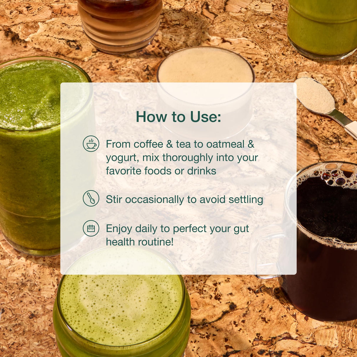 Supergut Gut Healthy GLP-1 Booster - High Fiber GLP-1 Supplement Powder for Women & Men - Sugar-Free Drink Mix for Gut Health (15 Servings)