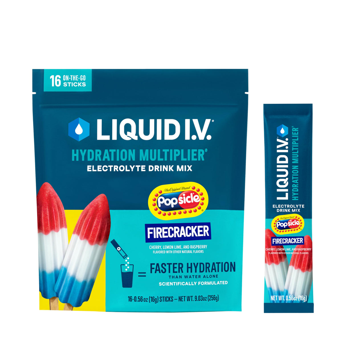 Liquid I.V.® Hydration Multiplier - Acai Berry | Electrolyte Powder Drink Mix | 1 Pack (16 Servings)