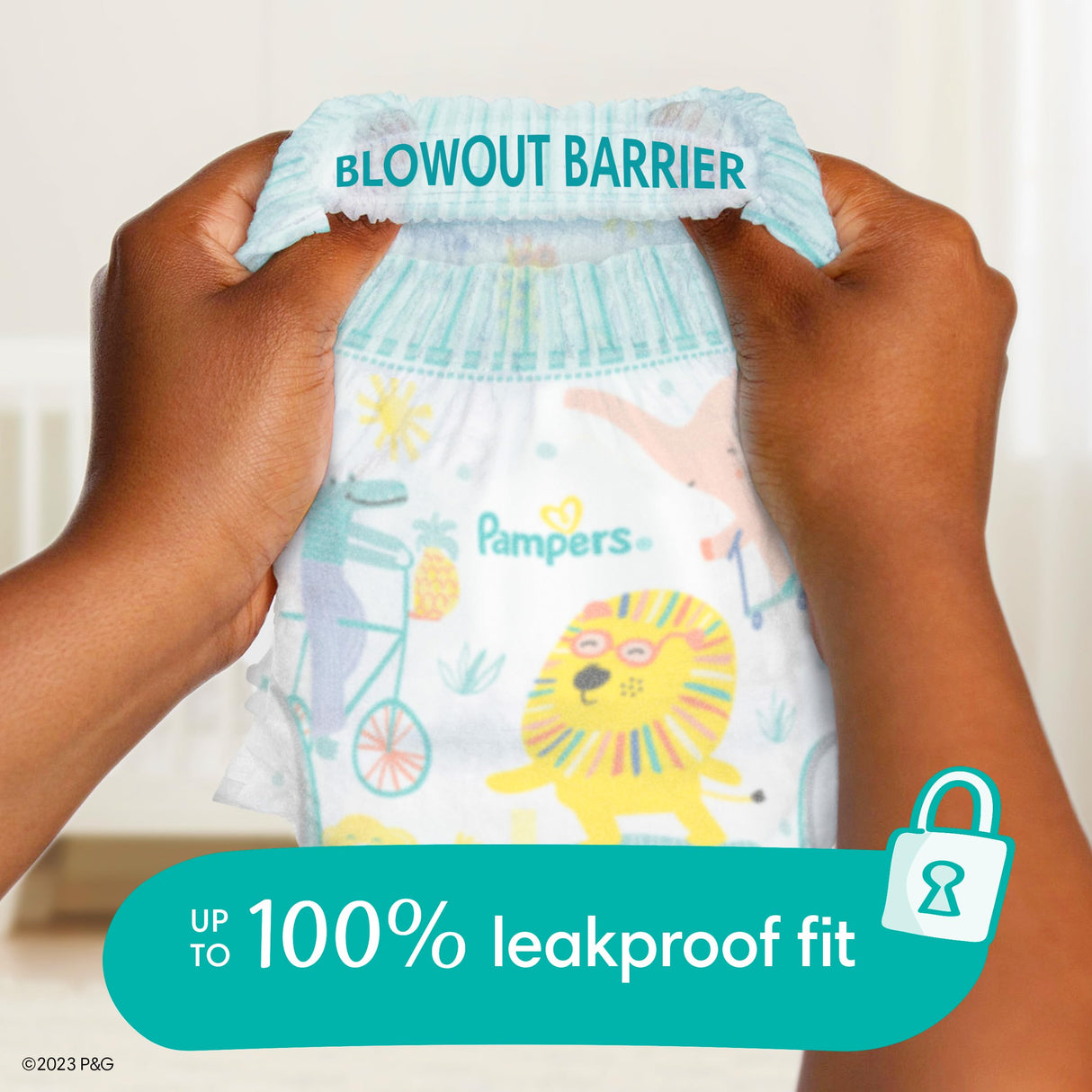 Pampers Diapers - Cruisers 360 - Size 6, 48 Count, Babyproof up to 100% Leakproof Pull-On Diaper