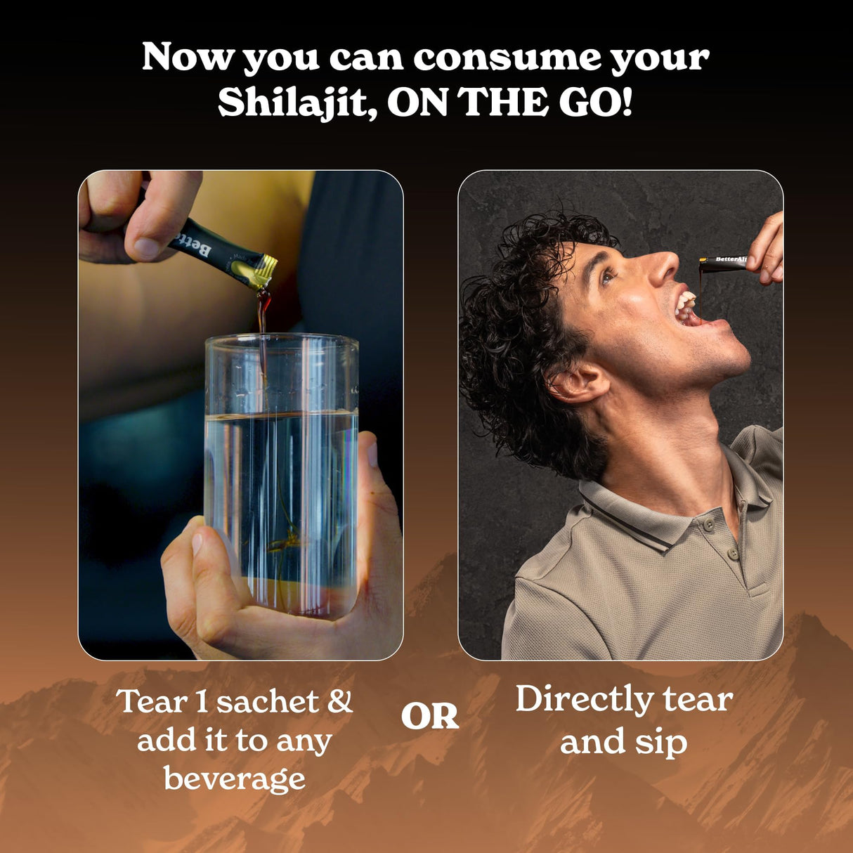 Better Alt Pure Himalayan Shilajit Caramel Honey Sticks with Organic Honey| Easy to Consume Shilajit| 30 Sticks for Energy Boost & Immune Support, 85+ Trace Minerals, 75%+ Fulvic Acid