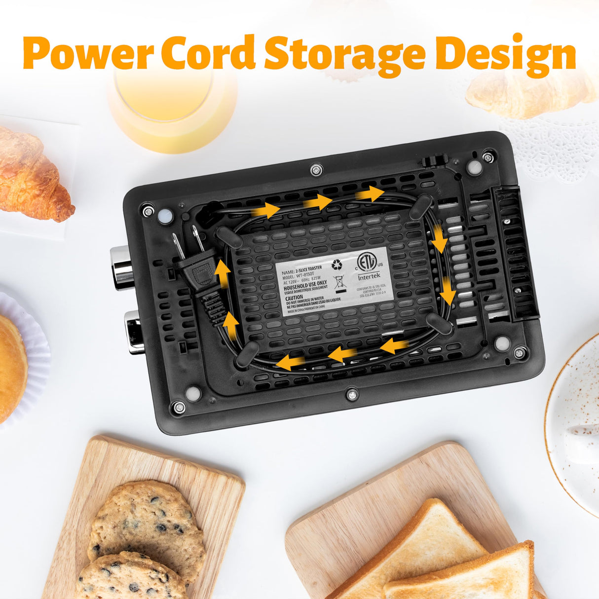 HealSmart 2 Slice Stainless Steel Toaster with Extra Wide Slot & Removable Crumb Tray, 5 Shade Setting and Bagel/Defrost/Cancel Function, Retro Compact Oven, for Various Bread & Waffle, Silver