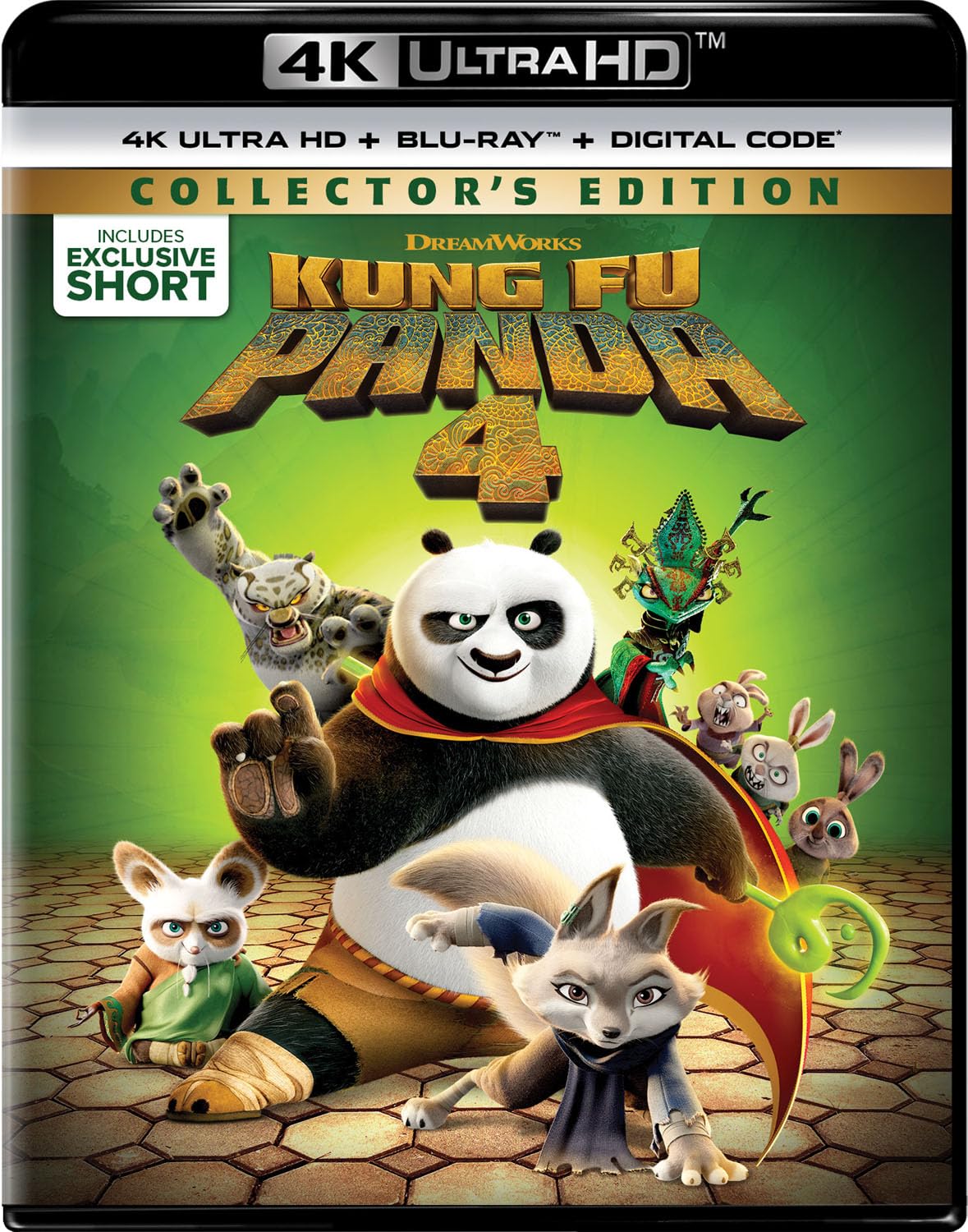 Kung Fu Panda 4 - Collector's Edition 4K Ultra HD + Blu-ray + Digital