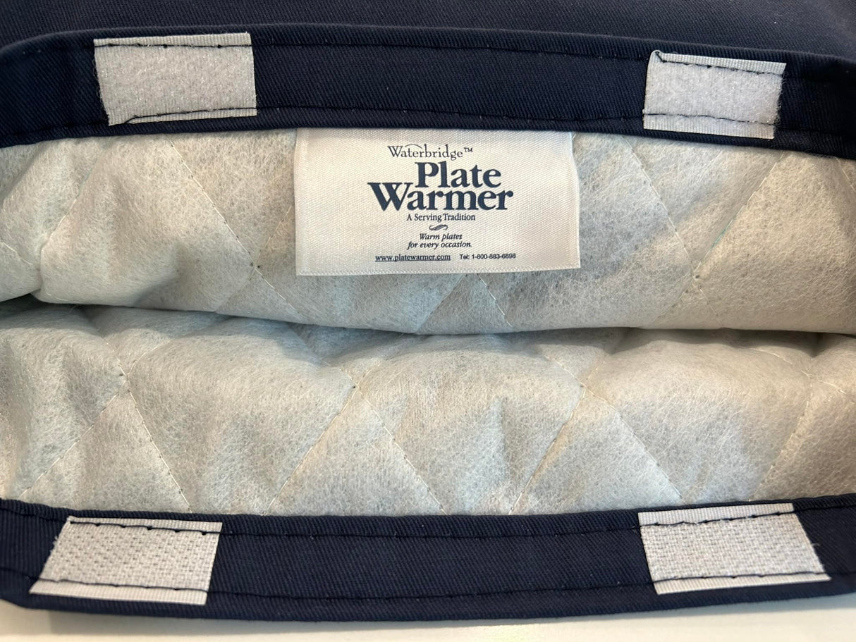 Waterbridge Electric Plate Warmer - Heats up to 6 Large Plates - Heritage Navy