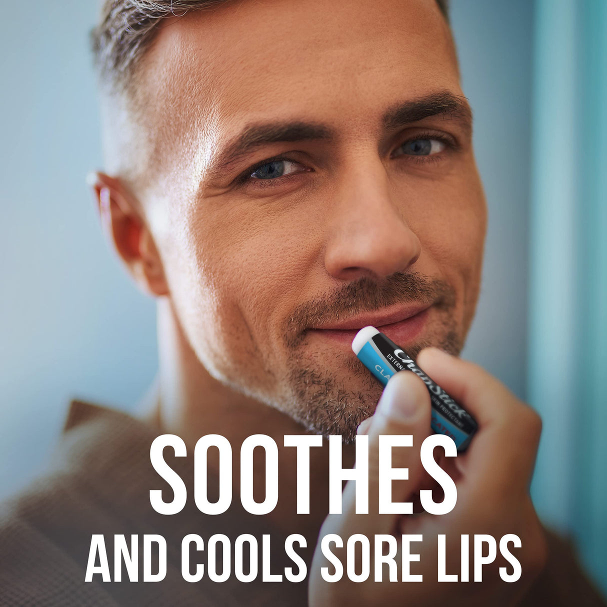 ChapStick Classic Medicated Lip Balm Tubes, Chapped Lips Treatment and Skin Protectant - 0.15 Oz (Pack of 2)