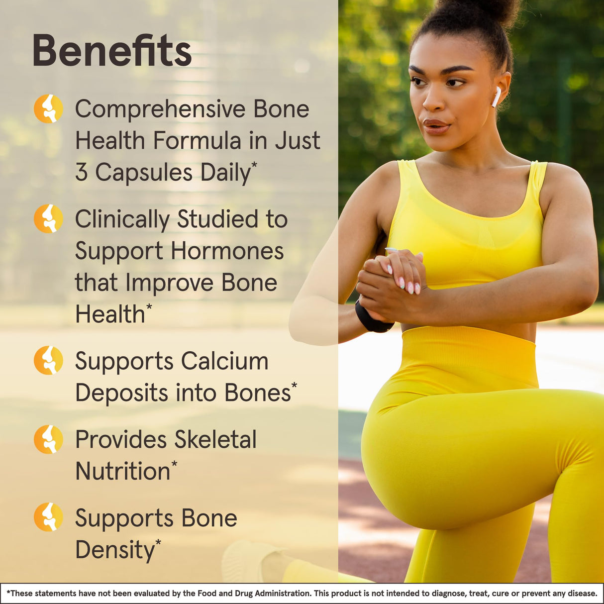 Jarrow Formulas BoneUp Three Per Day for Bone Density and Skeletal Nutrition, Includes Vitamin D3, K2 (as MK-7) and Calcium, 180 Capsules, 60 Day Supply