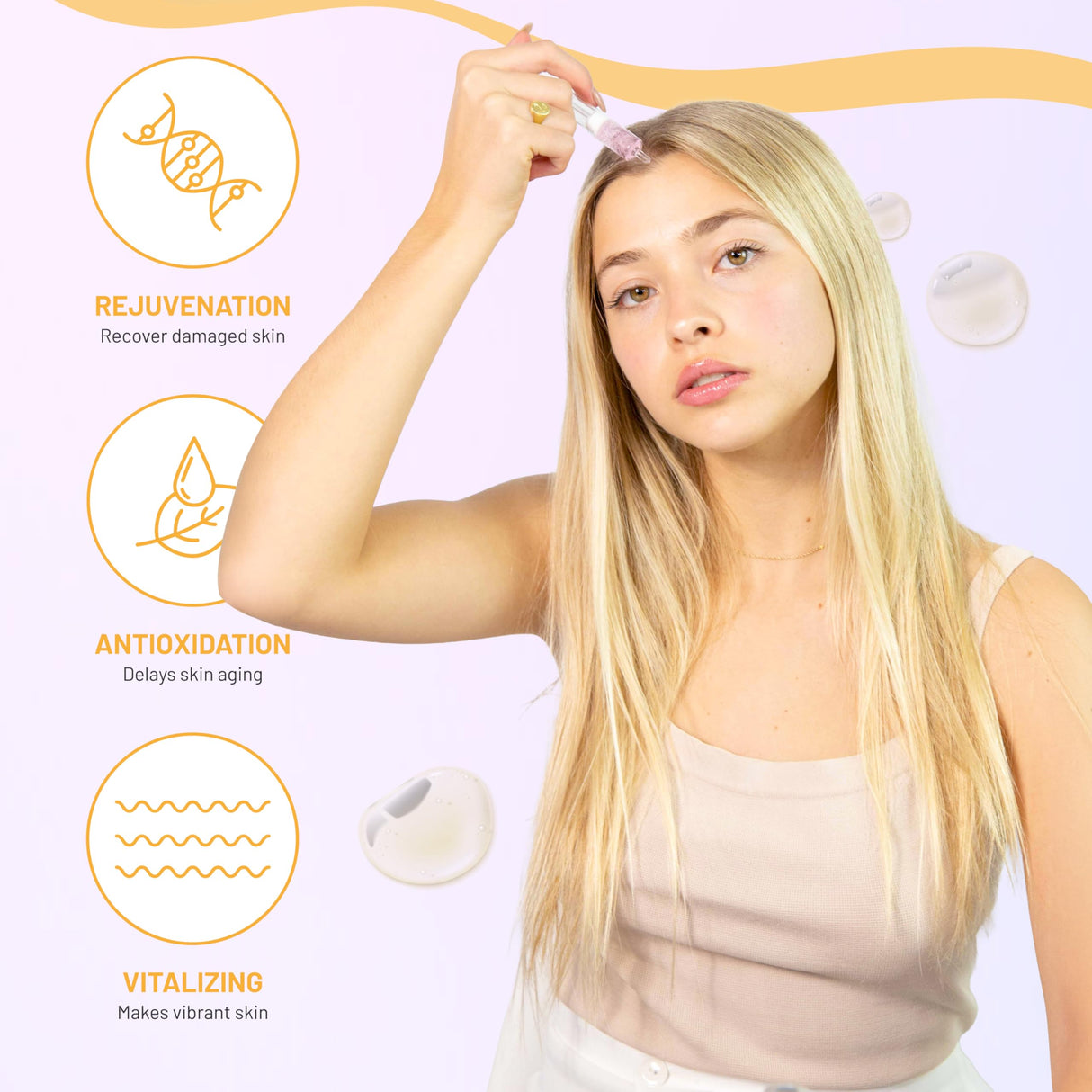 BRÜUN SD - Control Salmon DNA Ampoule - Micro Needling Korean Serum Booster for Face and Body to Use with and without Derma Pen Microneedling Skin Care Serum 1.18 fl.oz