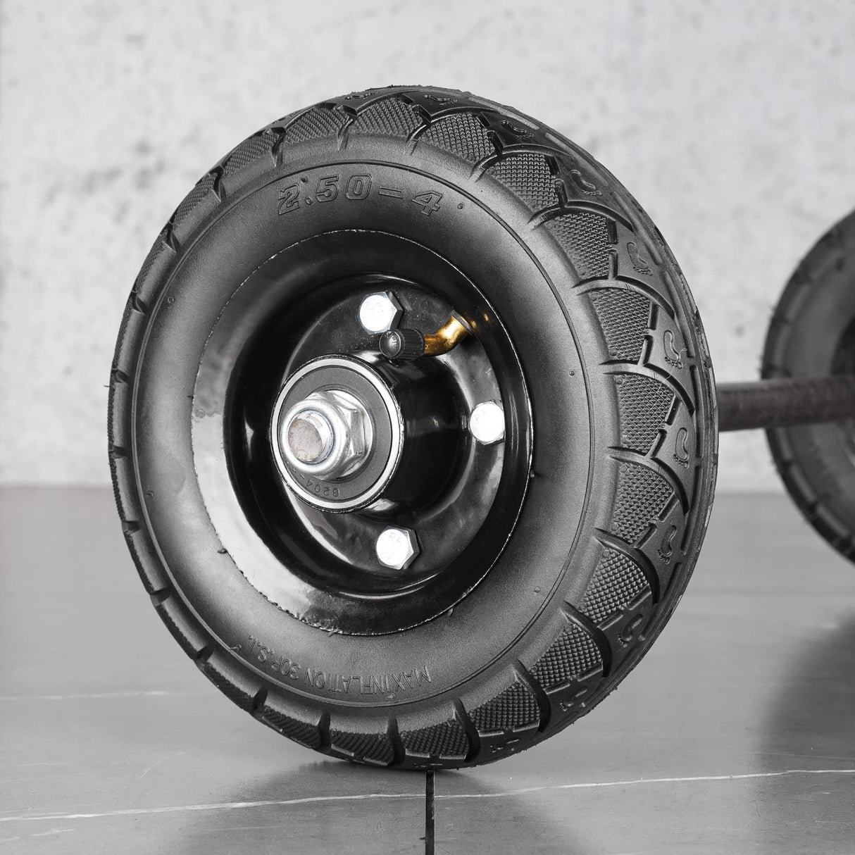 RUTU 2.50-4" 8.5" Tire and Inner Tube with TR87 Bent Valve Stem