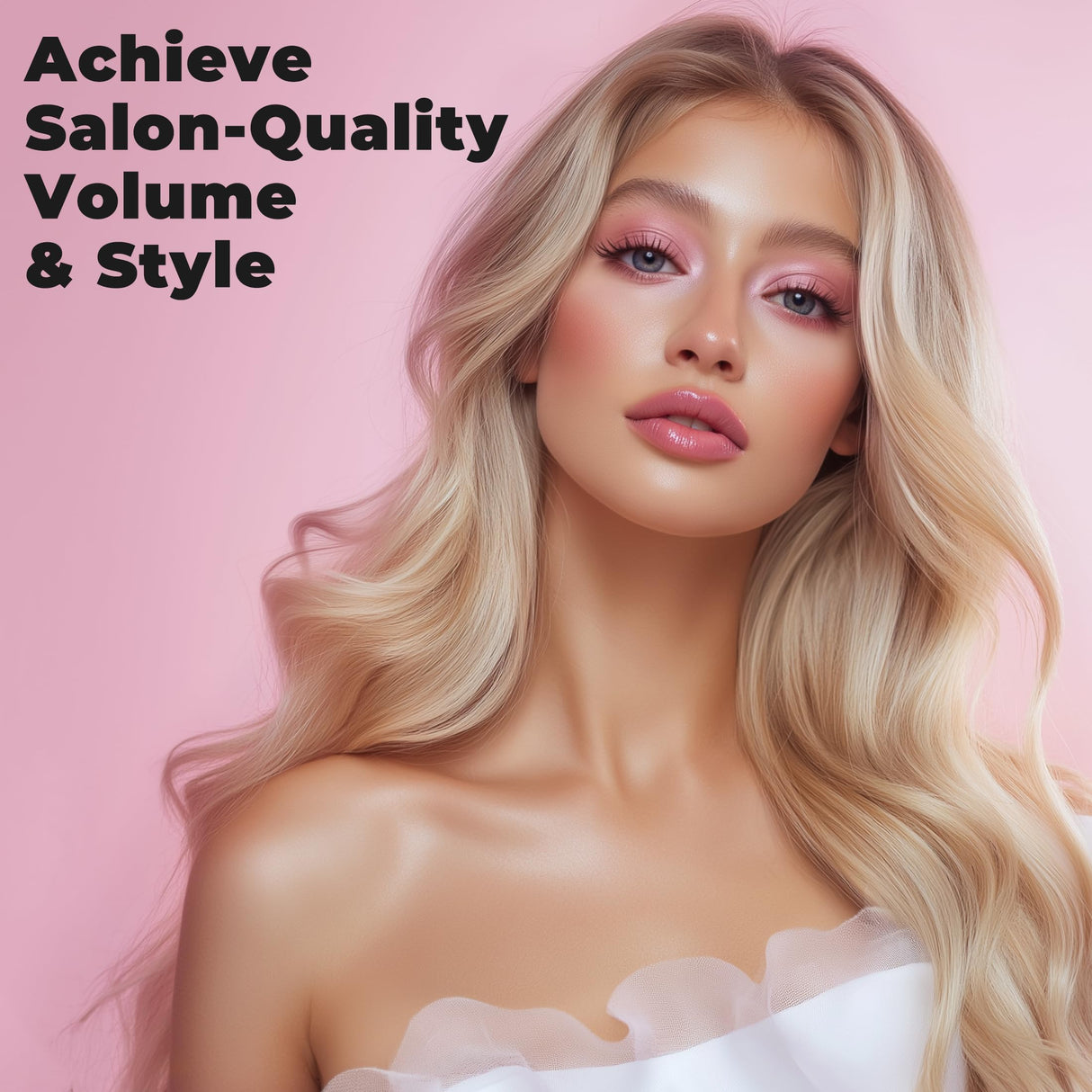 Farery 1.5-Inch Thermal Brush - Ceramic Ionic Heated Round Brush for 90's Full-Bodied Style, Volumizing, Smooth Hair & Natural Curls, Dual MCH Heating, Digital Display, 9 Temperature, Dual Voltage