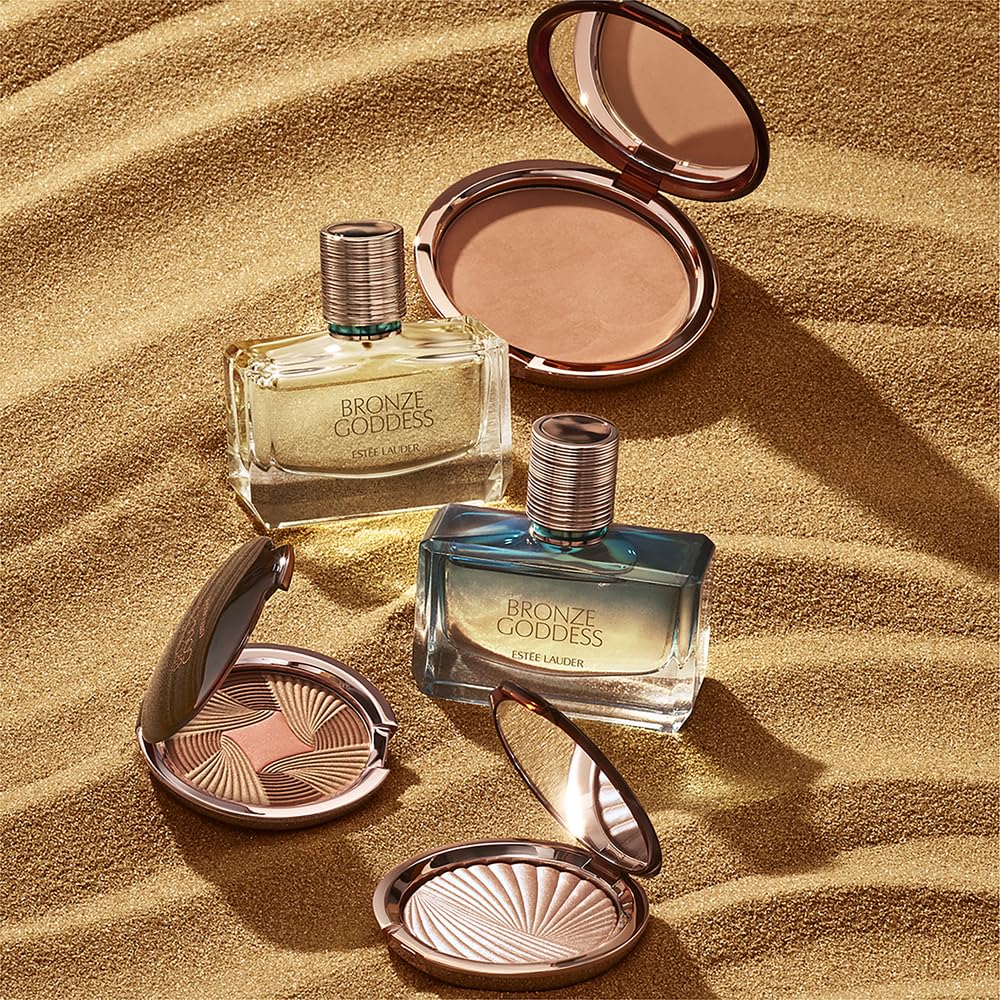 Estée Lauder Bronze Goddess Powder Bronzer | Matte Finish + Buildable Coverage, 0.74 Ounce, Light