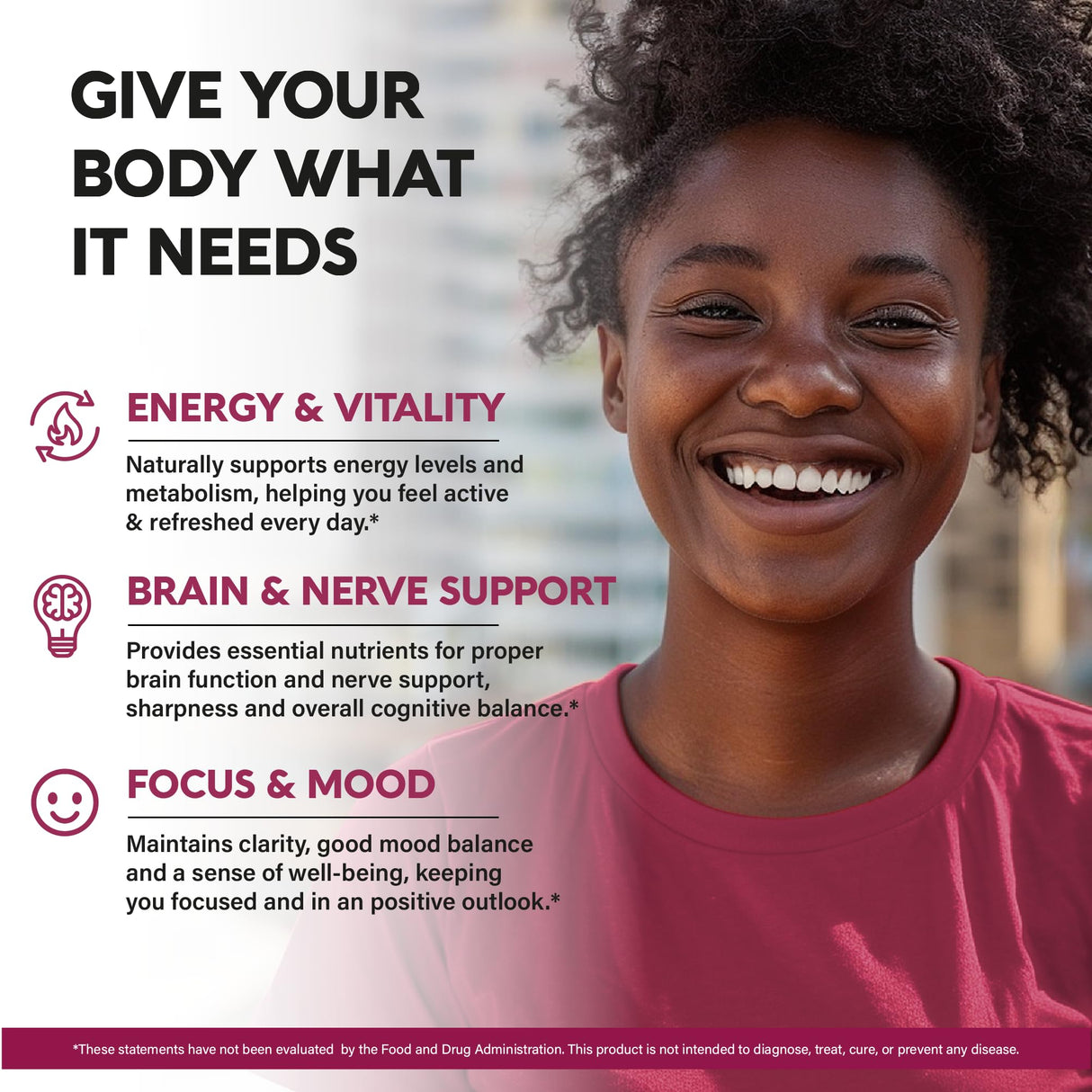 Vitamin B Complex for Men & Women - Riboflavin B2, B12, B1, B3, B5, B6, B7, B8, B9 | Vitamin C, Choline, Inositol - B-Complex Supplement - Energy, Brain & Heart Support - Made in USA, 60 Vegan Caps