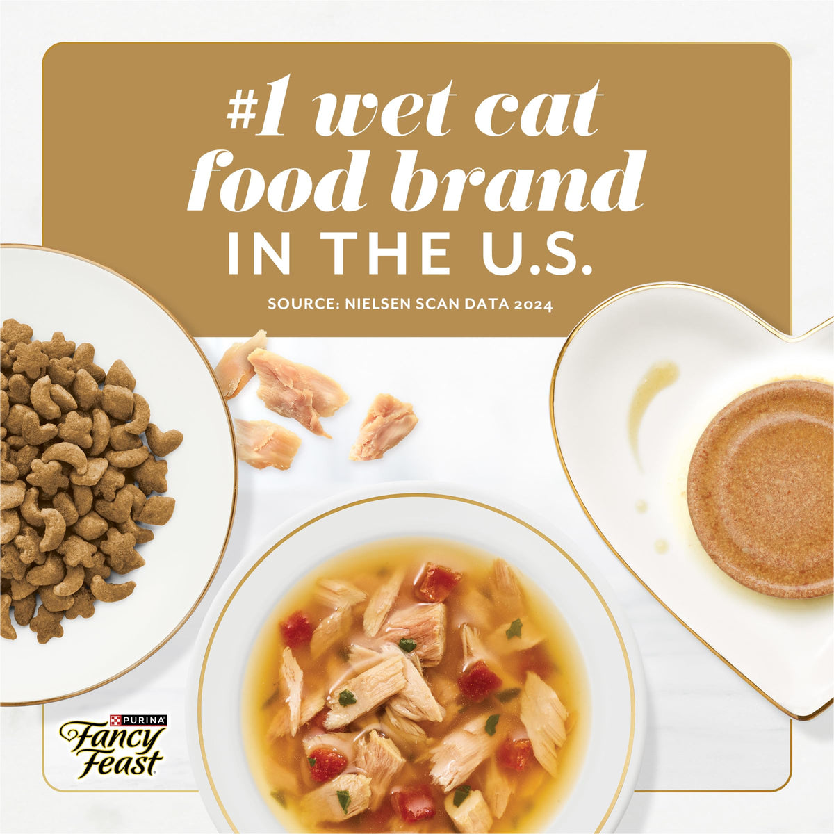 Purina Fancy Feast Gems Salmon Variety Pack Wet Cat Food, 4 oz, 12-Pack