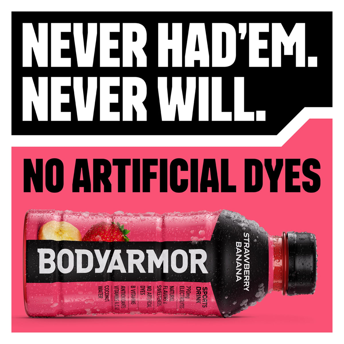 BODYARMOR Sports Drink, Orange Mango Electrolyte Drink, 16 Oz (12 Pk)
