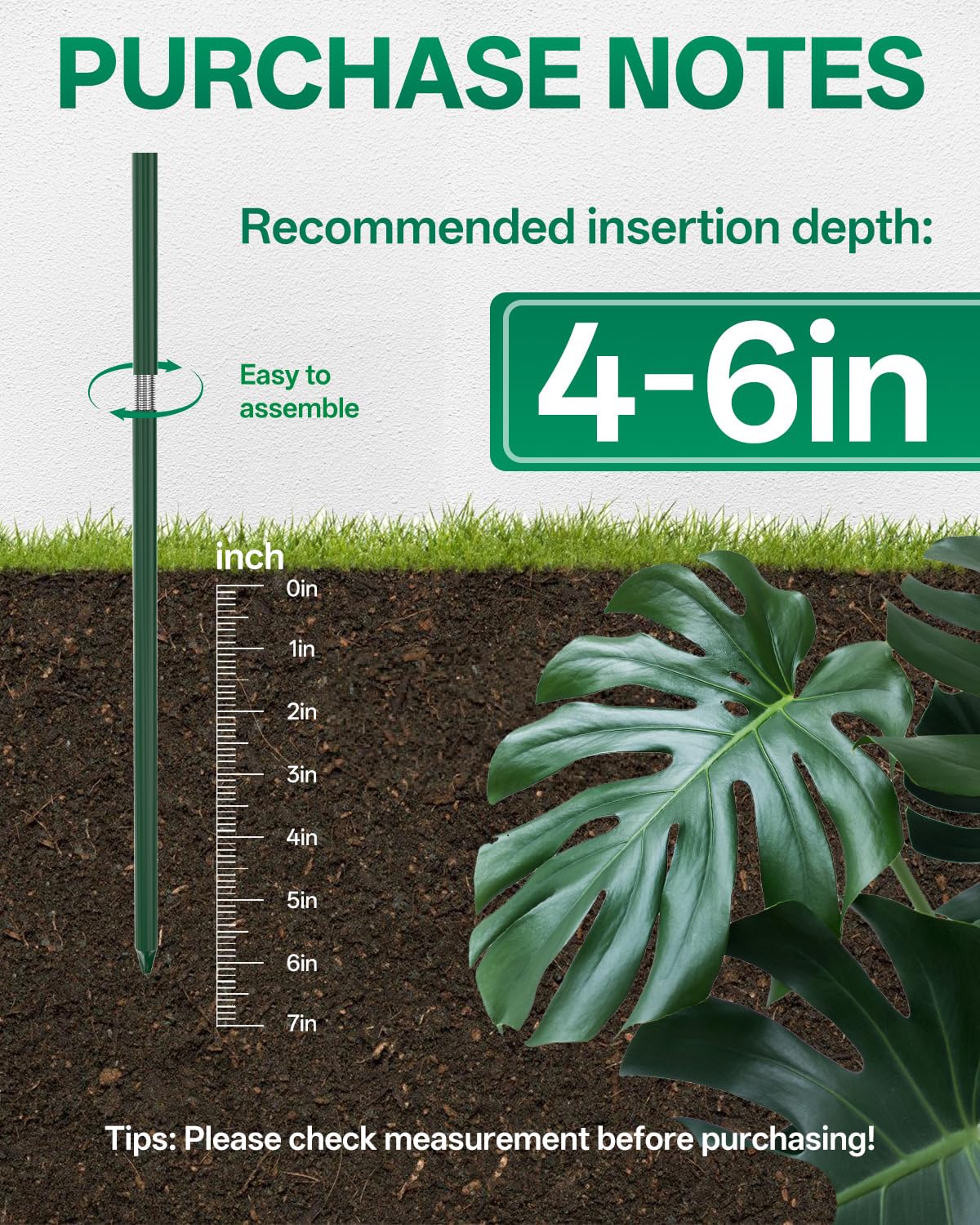 8 Pack 24 In Plant Support Stakes, Peony Cages And Supports with 15 Lables