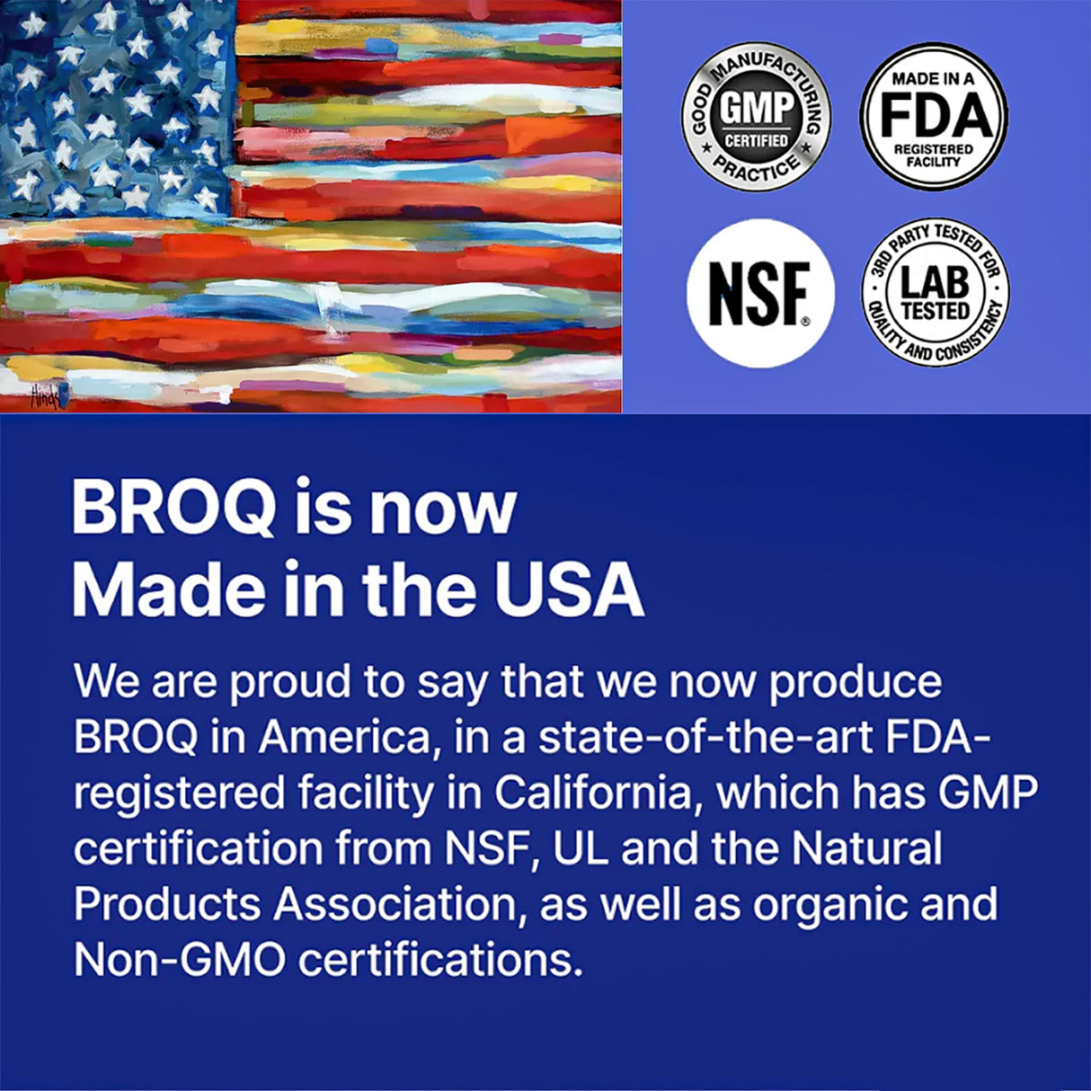 BROQ - The Gold Standard of Sulforaphane Supplements - More Sulforaphane Than Any Other Product - See Independent Lab Tests - Powerful NRF2 Activator with Glucoraphanin and Myrosinase