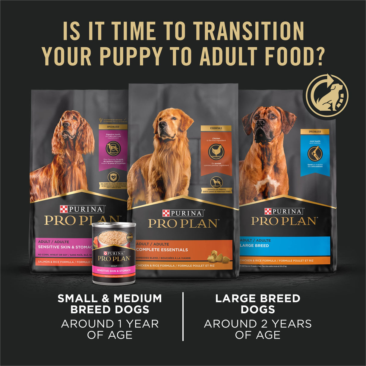 Purina Pro Plan High Protein Dry Puppy Food, Chicken and Rice Formula - 18 lb. Bag