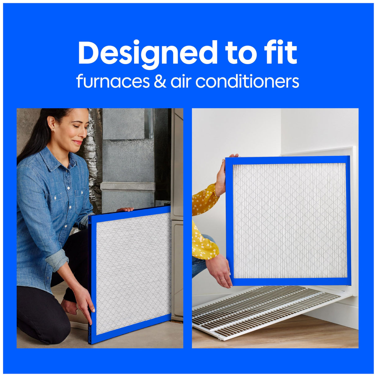 Filtrete 14x30x1 Air Filter, MERV 13 MPR 1900, Allergens, Bacteria, Viruses & Air Pollutants, 3-Month AC/Furnace Filters, Cleaner Air Reliable Airflow, 6 HVAC Filters(Act Size 13.81x29.81x0.78 in)