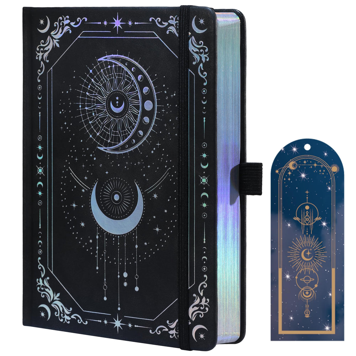 TIEFOSSI Line Journal Notebook for Women Men, 316 Pages,8.3x5.8 IN