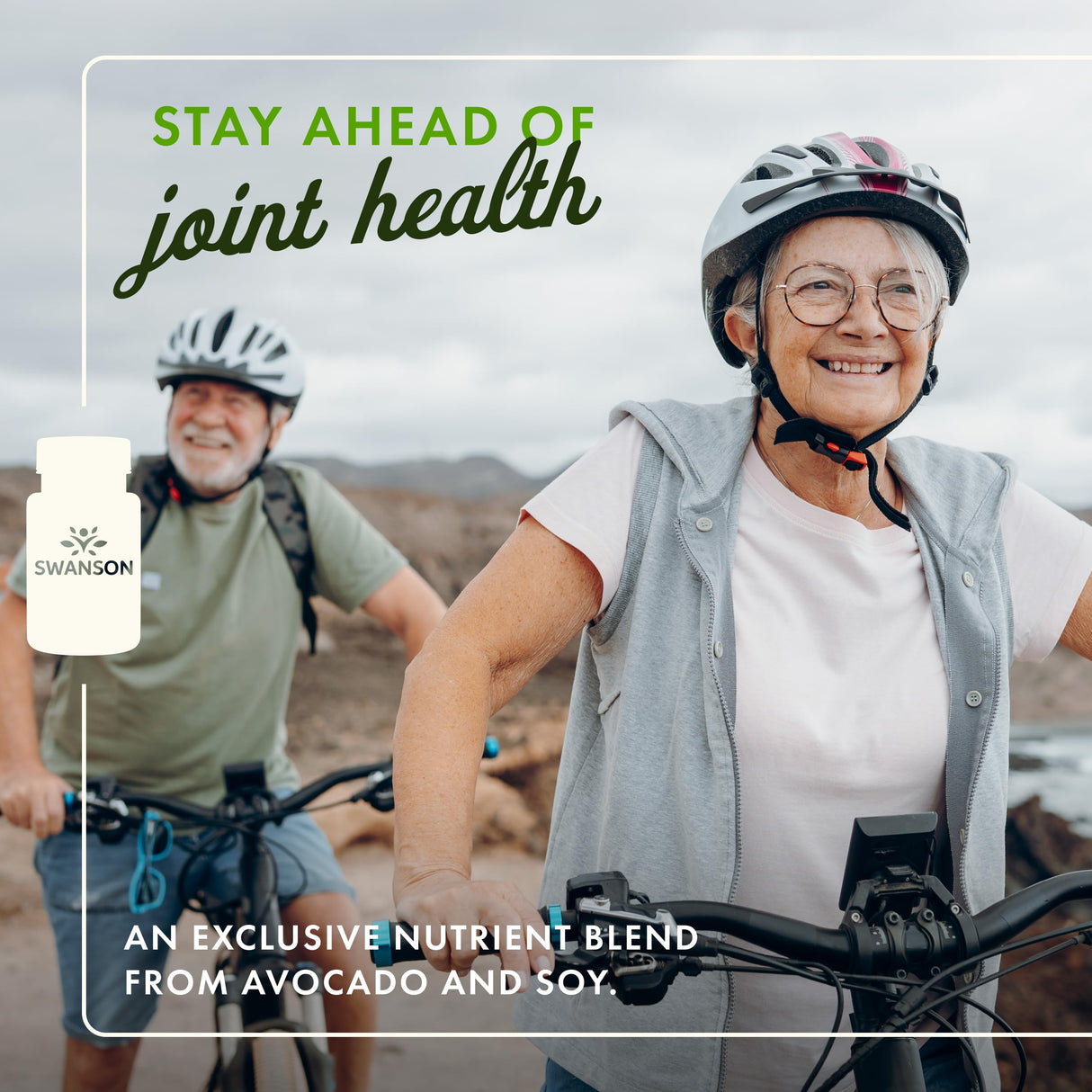 Swanson Avocado Soy AvoVida Maximum Strength ASU Supplement for Joints 300 mg 60 Capsules