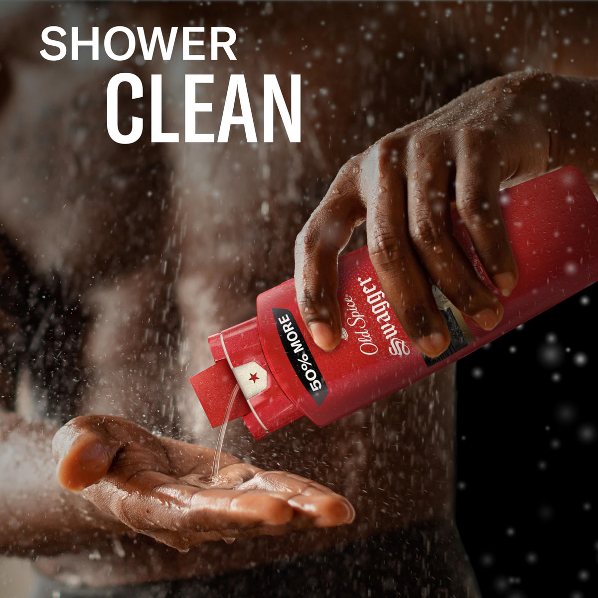 Old Spice Body Wash for Men, Long-Lasting Swagger Scent, 24 fl oz Pack of 2