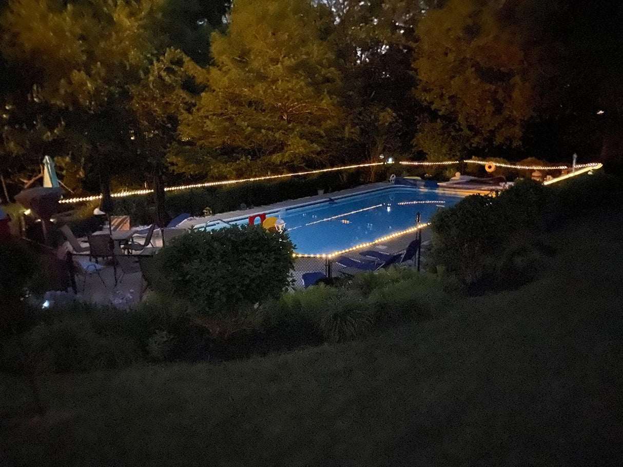 Solar Rope Light 3 Pack 39 FT 100 LEDs IP65 Waterproof Outdoor LED Solar Outdoor Lights for Party Garden Yard Home Wedding Christmas Halloween Holiday Tree Decoration Lighting(3 Pack)