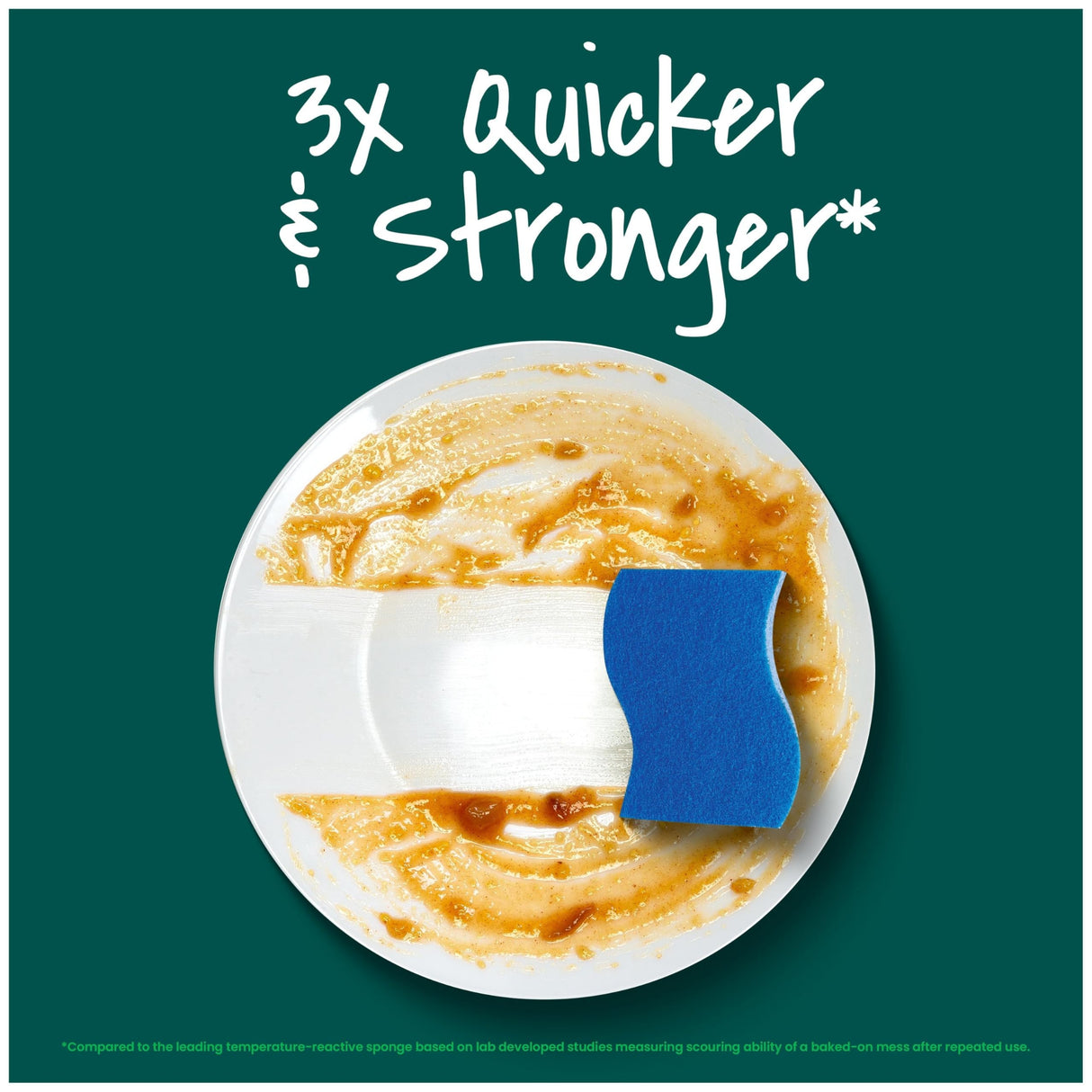 Scotch-Brite Zero Scratch Scrub Sponge, 36 Kitchen Sponges for Cleaning Around the Home, Bathroom & More, Effective + Gentle Dish Scrubber, Best for Nonstick Pots and Pans, Safe on Most Surfaces