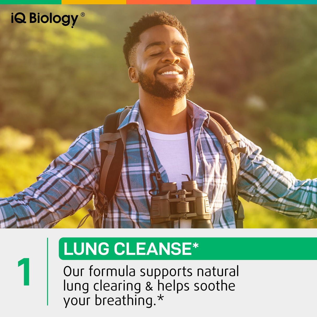 IQ BIOLOGY Mullein Drops for Lungs - USDA Organic Mullein Supplement with Arjuna - Made in USA - Lung Detox for Smokers, Bronchial Cleanse with for Respiratory to Clear Lungs, Break Up Mucus*, 2 oz