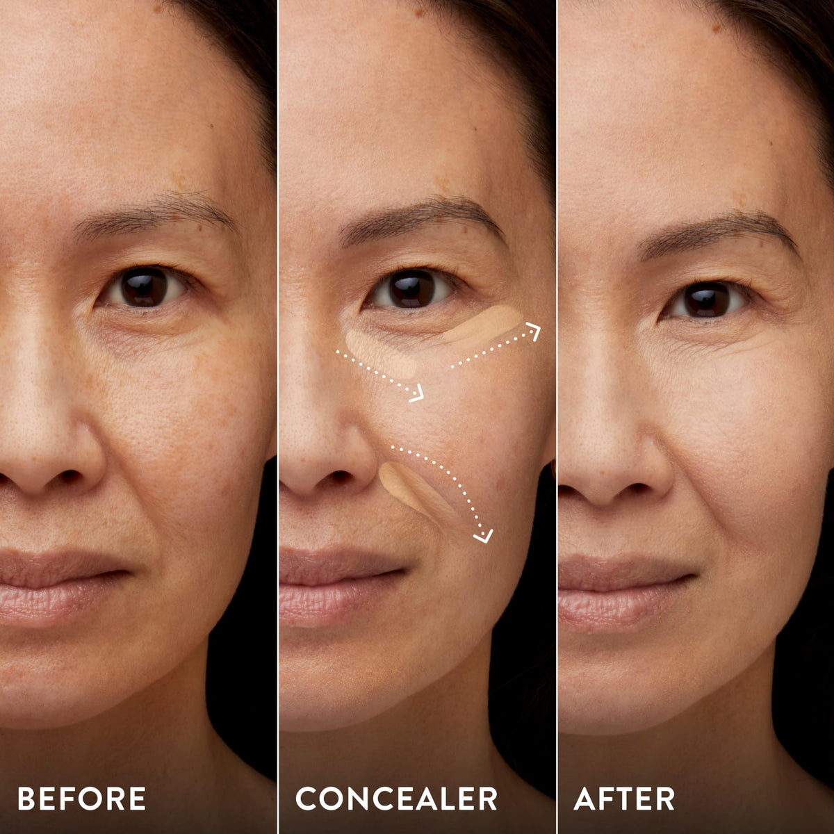 LAURA GELLER Ideal Fix Eye Concealer for Mature Skin – Light
