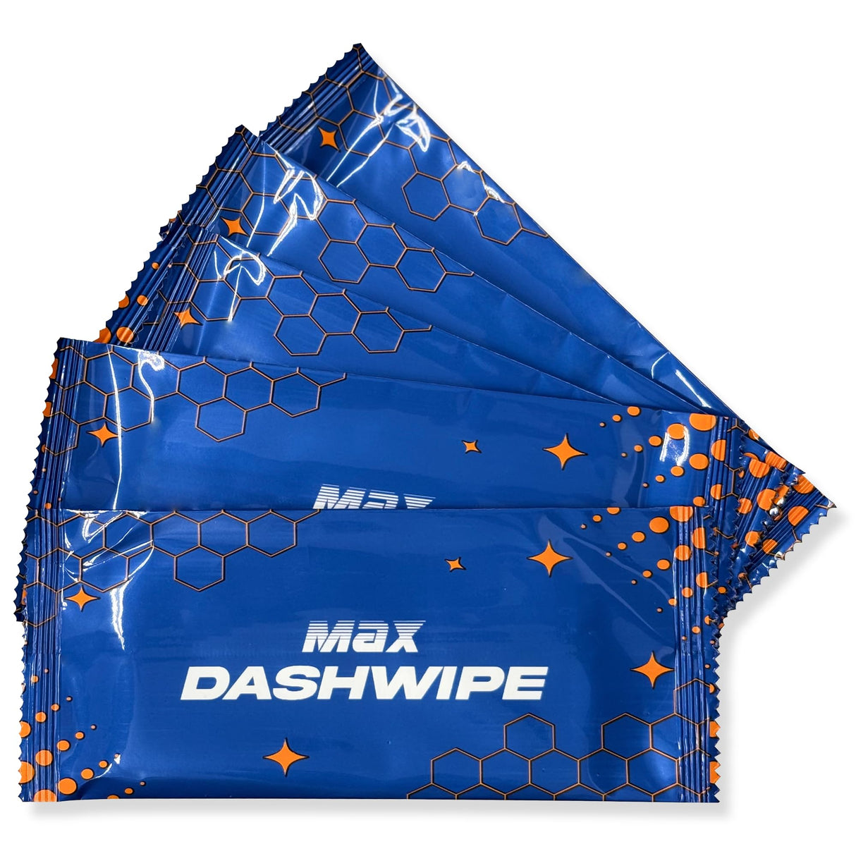 MAX MANUFACTURING Car Wash Wipes with Refreshing Lemon Scent, Pack of 100 Individually Wrapped Wipes, Dashboard Car Accessories Travel Essentials