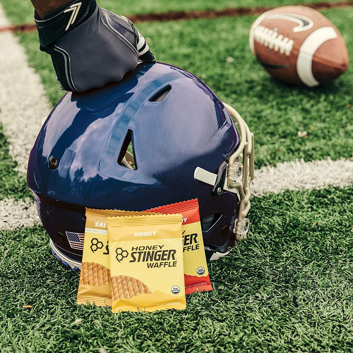 Honey Stinger Organic Mini Honey Waffles, Energy Stroopwafel for Exercise, Endurance and Performance, Sports Nutrition for Home & Gym, Pre and Post Workout, 5 Bags, 26.5 Ounce