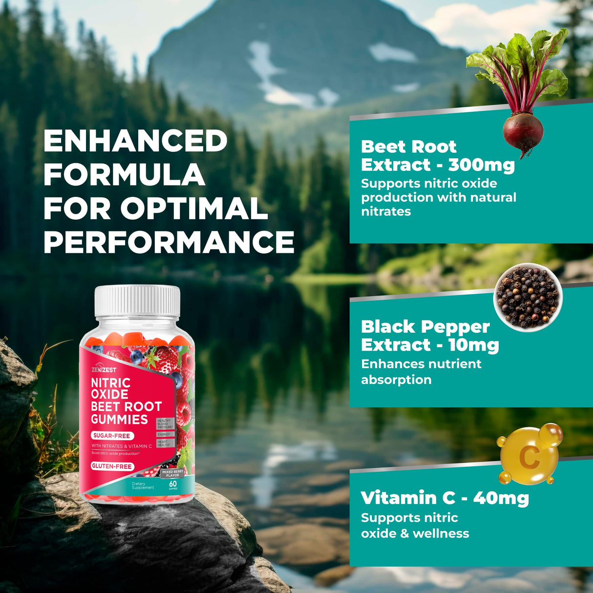 Beets Root Soft Chews Supplements - Support for Heart Health and Healthy Circulation Flow Naturally - Advanced Nitric Oxide Natural Beet Powder Vitamins Chewable Sugar Free Gummies for Men Women
