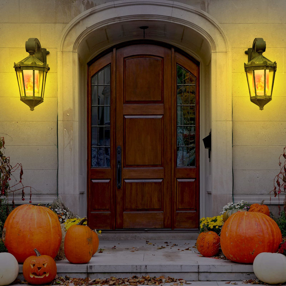 CPPSLEE Upgraded LED Flame Light Bulbs, 4 Modes Flickering Light Bulbs, E26 Base Fire Flame Bulb for Halloween Decorations Outdoor, Christmas Lights Patio Indoor Home Decor (Yellow, 4 Pack)