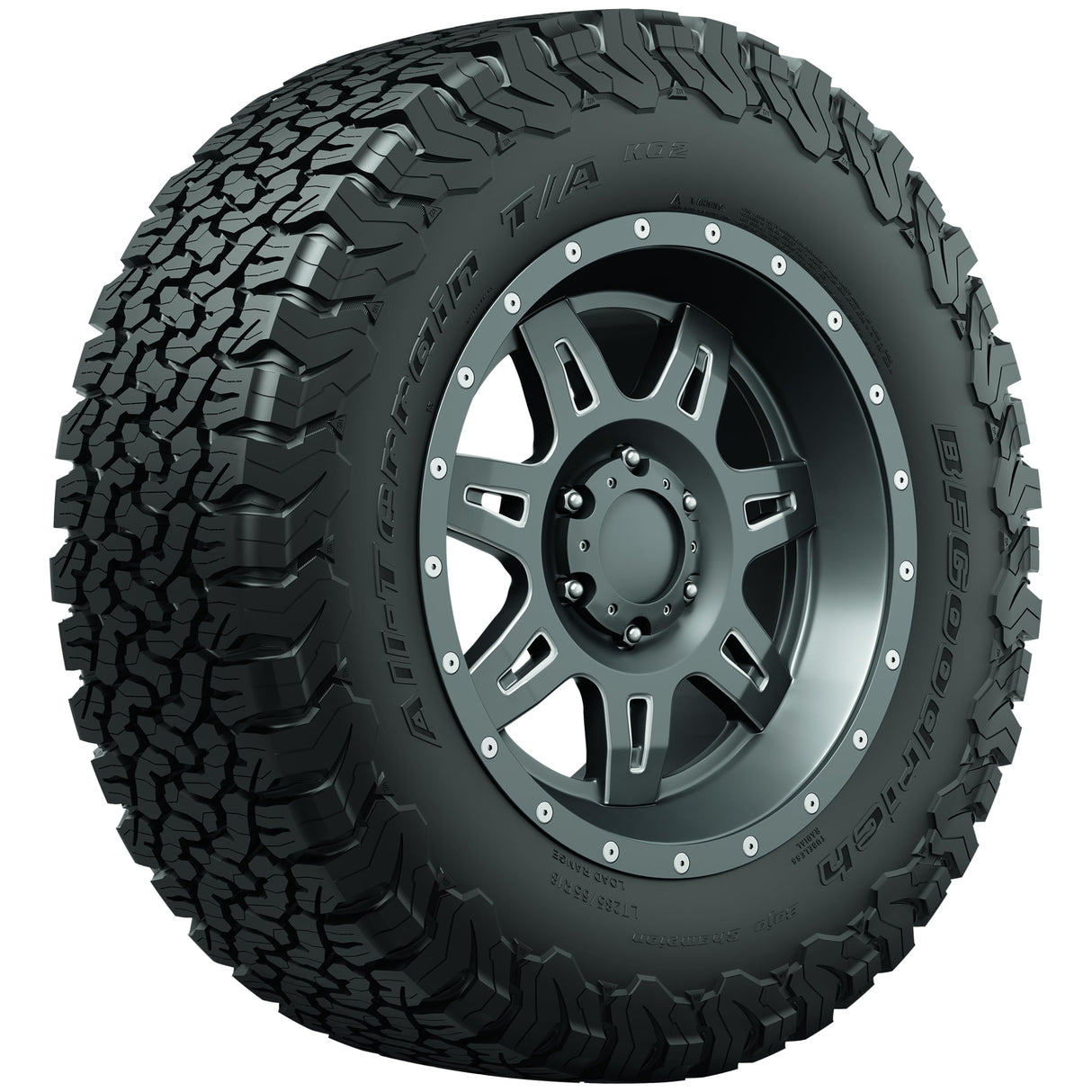 BFGoodrich All Terrain T/A KO2 Radial Car Tire for Light Trucks, SUVs, and Crossovers, 39x13.50R17/D 121R
