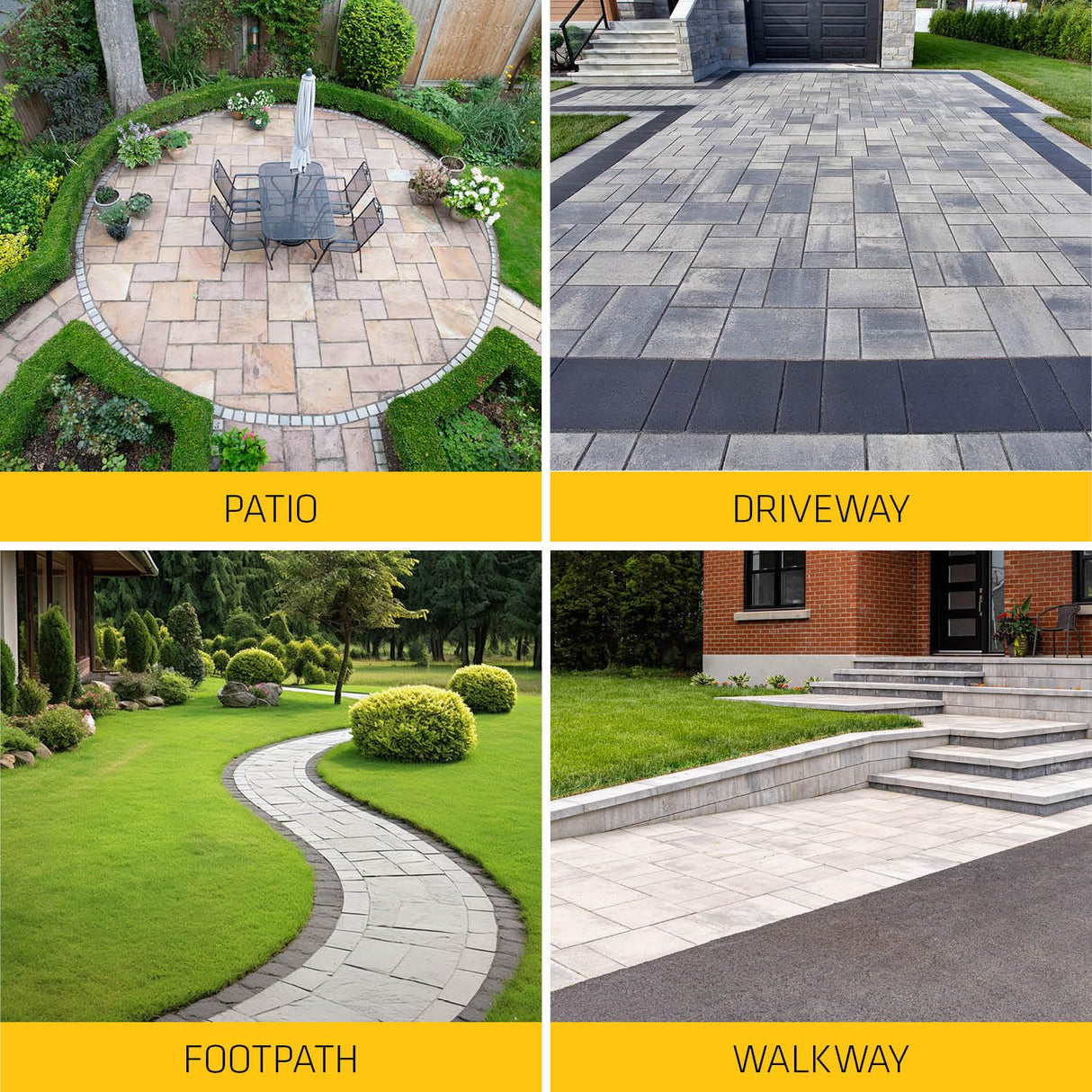 Sika – FastFix All Weather Self-Setting Paving Jointing Compound – Ready to Use – No Mixing Required – Dark Buff – 15kg – 21 sq. m