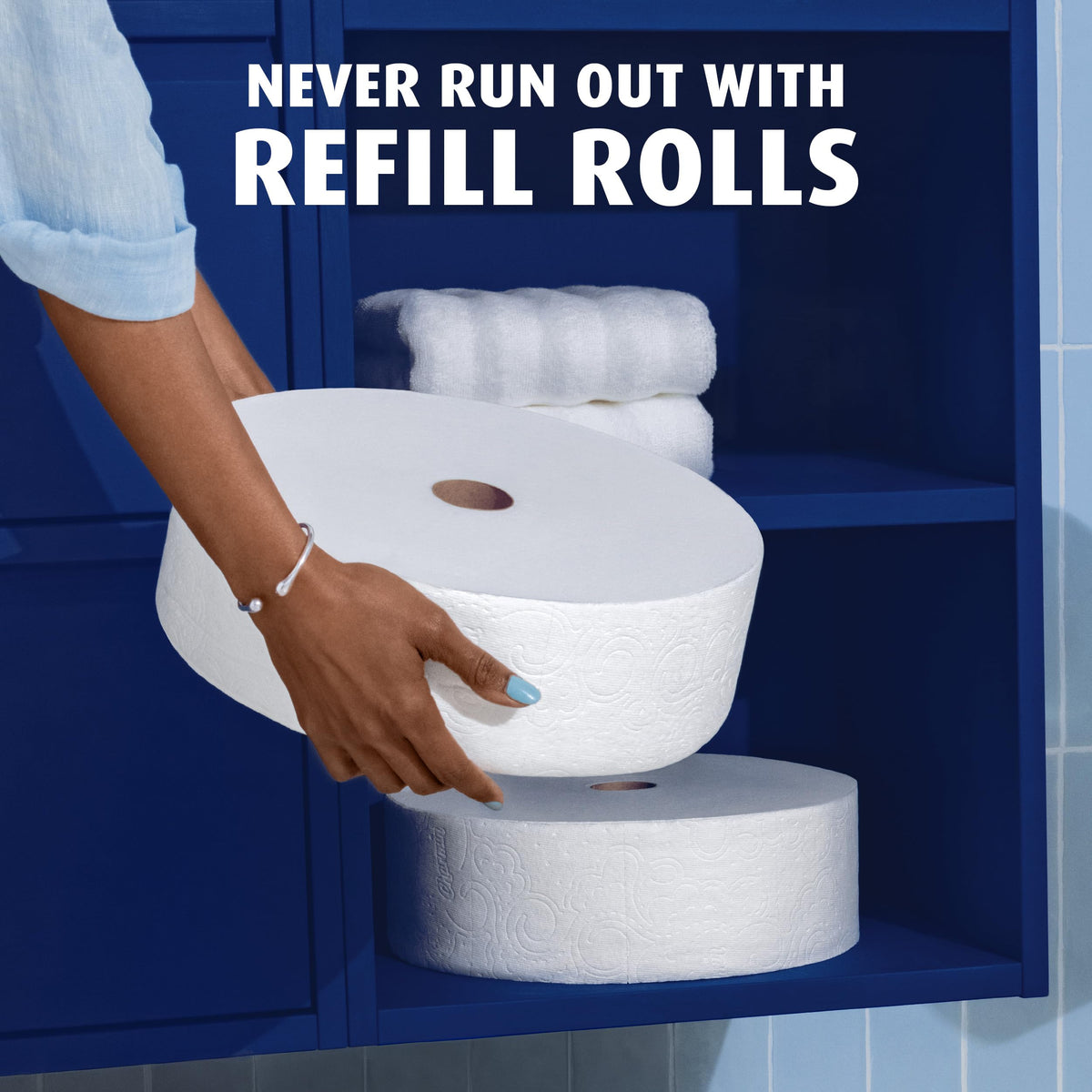 Charmin Toilet Paper Ultra Soft, 3 Forever Rolls Refill Rolls, 2-ply Bath Tissue, 3 Rolls