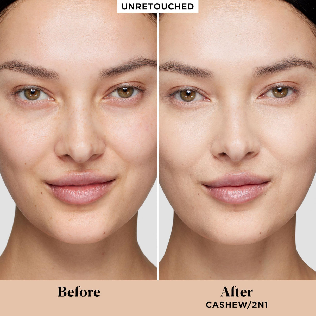 Laura Mercier Real Flawless Weightless Perfecting Waterproof Liquid Foundation: Medium-Buildable Coverage, 12 HR Fade-Proof Wear, Natural Finish, Hydrating, Long Lasting, Non-Comedogenic, Cashew