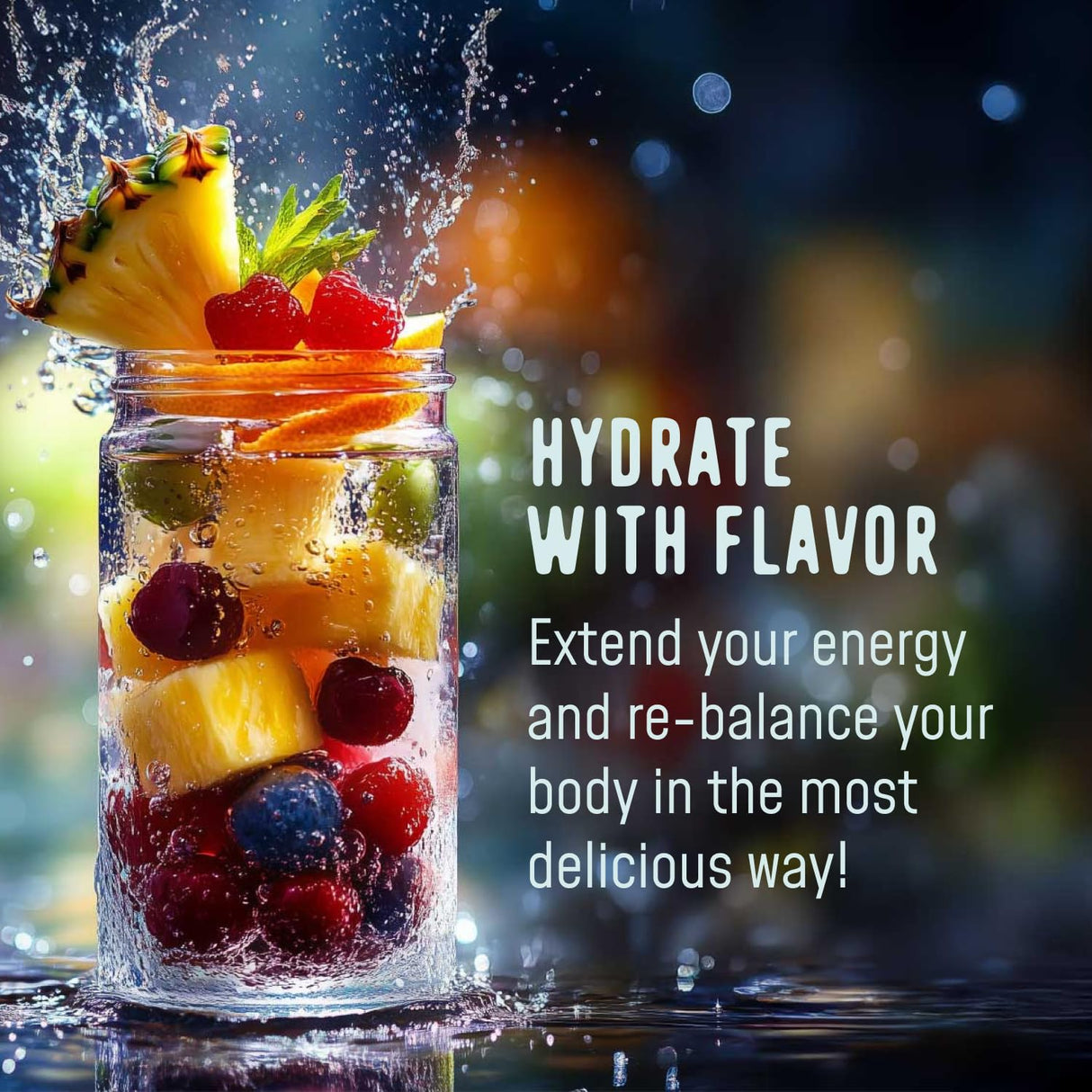 FlavCity Fruit Punch Electrolytes Powder Packets - 28 Hydration Packets - No Added Sugar - Hydration Powder with Real Fruit & Unrefined Sea Salt - Keto & Gluten-Free (28 Stick Packs)