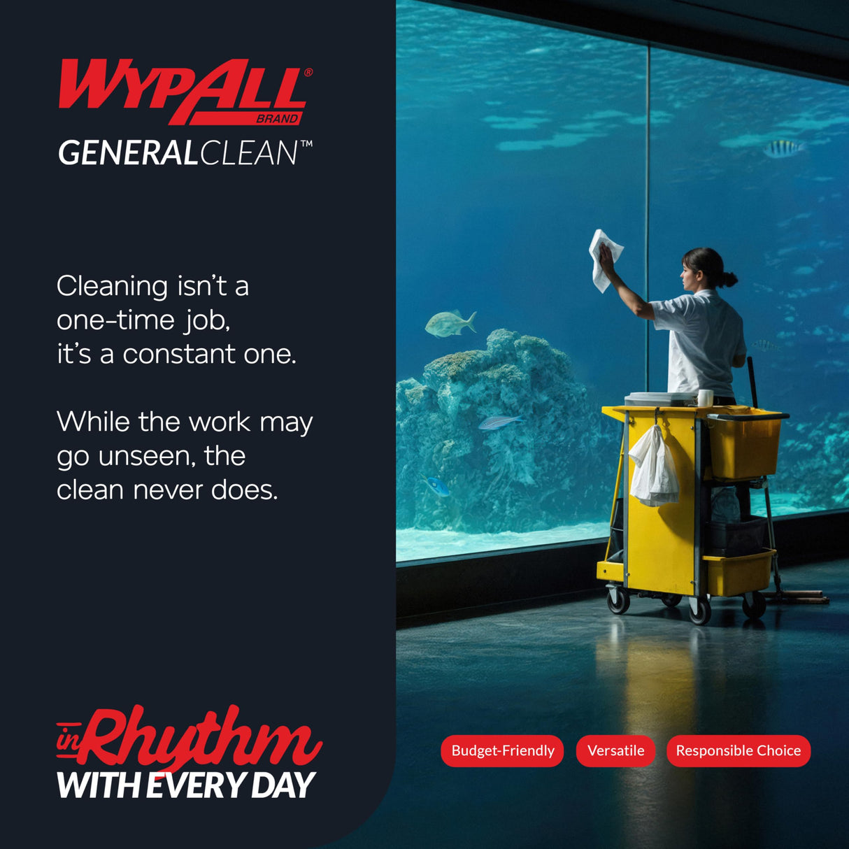 WypAll GeneralClean L30 Cloths Heavy Duty Cleaning Wipes (05812), Quarterfold, Strong and Soft Bulk Paper Wipers, White (12 Packs of 90 Sheets, 1,080 Sheet Total)